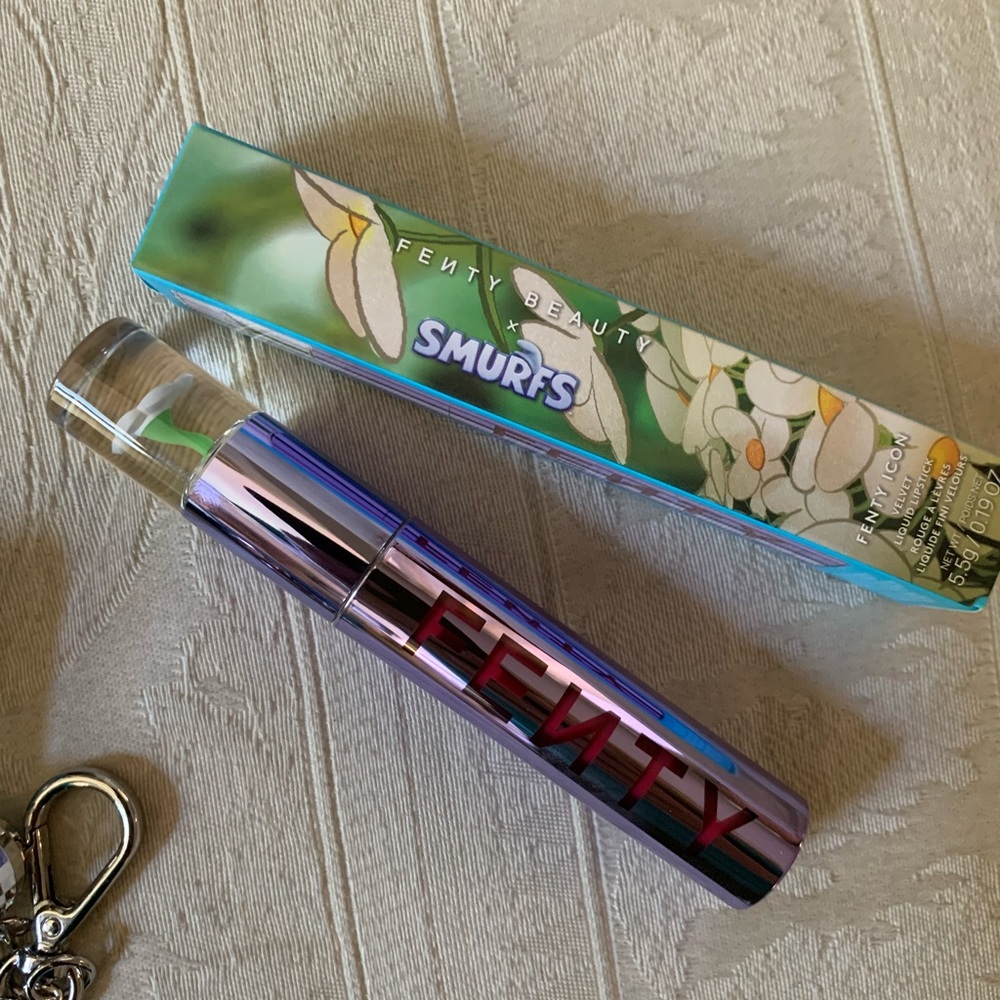 Fenty Beauty x Smurfs PR Set Entire Collection Bundle Set In Mushroom Box BNIB - Picture 8 of 16